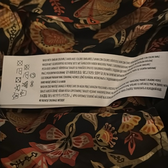 MINKPINK Feeling Bold Mido Dress Black Red Gold High Low Party Sz S Long Sleeve - Picture 11 of 12